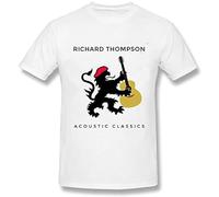 Men's Richard Thompson Acoustic Classics T Shirt White L