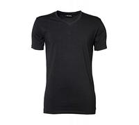 Tee Jays T-Shirt Stretch V-Ausschnitt Herren Schwarz XXL