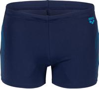 MEN'S SWIM SHORT GRAPHIC NAVY-TURQUOISE 9 NAVY-TURQUOISE