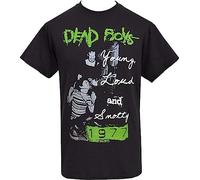 Mens T-Shirt Dead Boys American Punk Rock Stiv Bators Black L