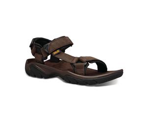 Men's Terra Fi 5 Universal Leather Sandalen - Teva Turkish Coffee 11.0 US Men