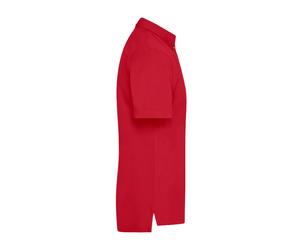 Mens Traditional Polo - red/red-white , XXL (EU)