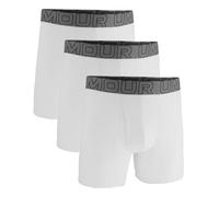 Boxershorts Under Armour M UA Perf Cotton 6in-WHT 1383889-100 Größe L