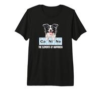 Mens Womens Kids Elements of Happiness Border Collie Lover Premium T-Shirt