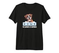 Mens Womens Kids Elements of Happiness Design Boxer Lover Premium T-Shirt