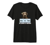 Mens Womens Kids Elements of Happiness Irish Wolfhound Lover Premium T-Shirt