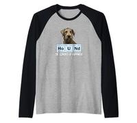 Mens Womens Kids Elements of Happiness Irish Wolfhound Lover Raglan