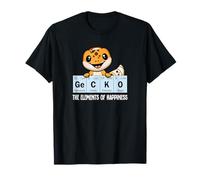 Mens Womens Kids Kawaii Reptile Elements Leopard Gecko Lover T-Shirt