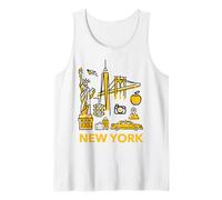 Men's Women's Kids USA New York City Graphic Tees - New York Tank Top