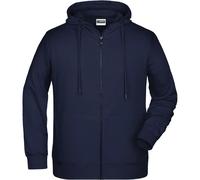 Men's Zip Hoody | navy | L
