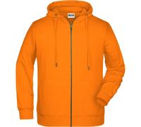 Men's Zip Hoody | orange | L