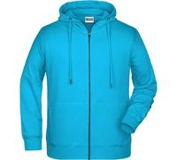 Men's Zip Hoody | turquoise | 2XL