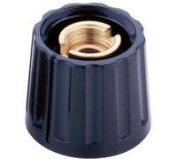 Mentor 332.6 332.6 Drehknopf mit Zeiger Schwarz (Ø x H) 20 mm x 15 mm 1 St.