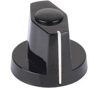 Mentor 353.61 353.61 Knebelknopf Schwarz (Ø x H) 25 mm x 20 mm 1 St.
