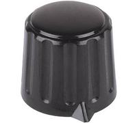 Mentor 4309.6131 4309.6131 Drehknopf mit Zeiger Schwarz (Ø x H) 15 mm x 16 mm 1 St.