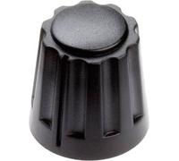 Mentor 4331.6000 4331.6000 Drehknopf Schwarz (Ø x H) 14.5 mm x 14 mm 1 St.