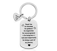 Mentor Boss Dankeschön-Geschenk, Wertschätzungsgeschenke, Schlüsselanhänger, Weggehendes Geschenk für Boss Leader Mentor Schlüsselanhänger Kollegen Abschiedsgeschenke Weihnachten Geburtstag Schmuck für Frauen Ruhestand Geschenk für Lehrer Mentor