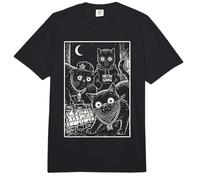 Meow Gang Thug Cats Scratch Life im Retro-Look, Urbane Kunst Comfort Colors Adult Heavyweight T-Shirt