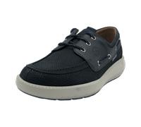 Mephisto Jozio Halbschuh, Nubuk- / Glattleder Kombi., Deep Blue, Wechselfußbett Blau Gr. 44