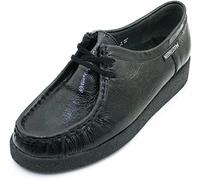 Mephisto Damen Halbschuhe Christy – Elegante Schnürer, Schwarz – Gr. 38 (EU)