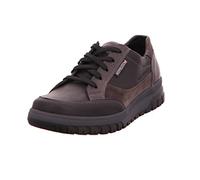 Mephisto Paco Black (schwarz) - Bequemschuh - Herrenschuhe Sneaker / Schnürschuh, Schwarz, leder für Herren, schwarz, Gr. 46 EU / 11 UK