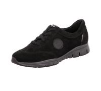 Mephisto Da. Schnürhalbschuh bequem für Damen, schwarz, Größe 41 ½ EU / 7,5 UK