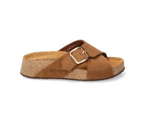 MEPHISTO Damenschuhe Klassische Pantoletten TOBACCO TOBACCO - Gr. - 38