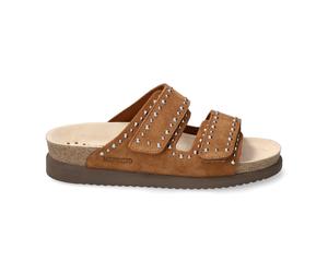 MEPHISTO Damenschuhe Klassische Pantoletten TOBACCO TOBACCO - Gr. - 41