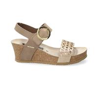 MEPHISTO Damenschuhe Plateausandaletten LIGHT SAND LIGHT SAND - Gr. - 40