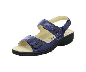 Mephisto GETHA OPALE 26245/SILK 7845 NAVY für Damen, blau, Größe 40 EU