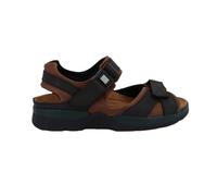 Mephisto Haifischsandalen für Herren, Dunkelbraun/Schwarz gewachst, 40 EU