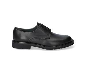 MEPHISTO Herrenschuhe Elegante Schnürer BLACK BLACK - Gr. - 11 UK