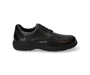MEPHISTO Herrenschuhe Elegante Schnürer BLACK BLACK - Gr. - 41 EU | 7 UK