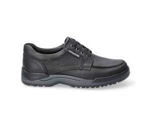 MEPHISTO Herrenschuhe Elegante Schnürer BLACK BLACK - Gr. - 8 UK