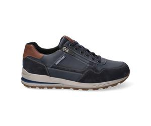 MEPHISTO Herrenschuhe Elegante Schnürer BLUE BLUE - Gr. - 9 UK
