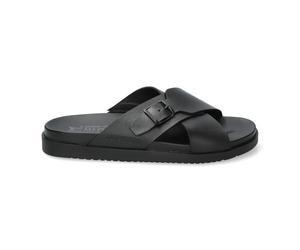 MEPHISTO Herrenschuhe Pantoletten BLACK BLACK - Gr. - 46