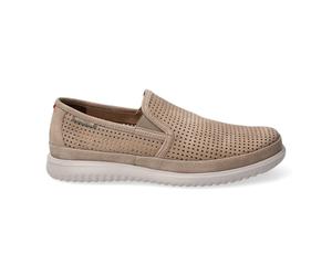 MEPHISTO Herrenschuhe Sportliche Schnürer SAND SAND - Gr. - 6.5 UK