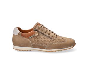 MEPHISTO Herrenschuhe Sportliche Schnürer TAUPE TAUPE - Gr. - 8 UK