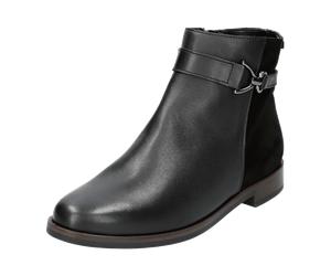 Mephisto HOURIA SILK 7800/VELSPORT 3600 BLACK für Damen, schwarz, Größe 42 EU / 8 UK