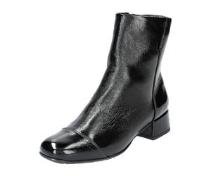 Mephisto JILIANE VERNIS FRIPE 1014N BLACK für Damen, schwarz, Größe 39 ½ EU / 6 UK