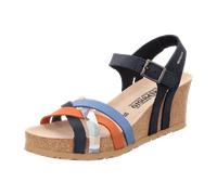 Mephisto Keilsandale m. Riemen Blau für Damen, bunt, Größe 40 EU