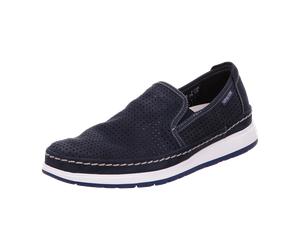 Mephisto Komfort Slipper für Herren, blau, Größe 45 ½ EU / 10,5 UK