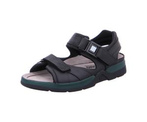 Mephisto Shark Fit, He. Sandale schwarz für Herren, schwarz, Größe 43 EU