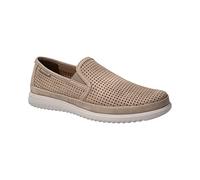 Mephisto Slipper Tiago Herren – Sportbuck, geflochten – Sand – Gr. 45 EU