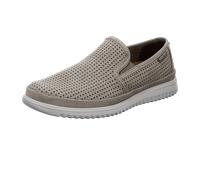 Mephisto Tiago Sand (Beige) - geflochtener Slipper - Herrenschuhe Slipper, Beige, leder (sportbuck) für Herren, beige, Größe 47 EU / 12 UK
