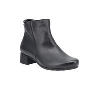 Mephisto - Verschluss Absatz Stiefeletten Giona MT SCHWARZ aus Textil - Absatzhöhe Reissverschluss - 3 cm
