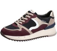 Mephisto - Verschluss Sneaker Angie Violet aus Leder - Absatzhöhe Schnürsenkel - 1,8