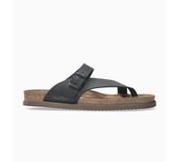 Mephisto - Zehentrenner, Schwarz, Leder, 3400, für Herren, marine, 48 EU