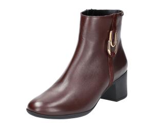 Mephisto ZINA SOFTY 120M/VELCALF PR.1220M CORDOVAN für Damen, rot, Größe 40 EU / 6,5 UK