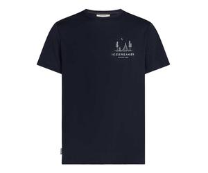 Mer 150 Tech Lite SS Tee Peaceful Pass Kurzarmshirt Herren-Midnight Navy-2XL